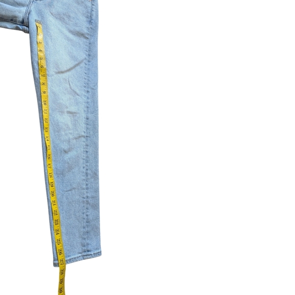 Levi's Wedgie Fit Ankle Jeans Light Wash Cotton Denim Button Fly Women's size 27 - Picture 16 of 16